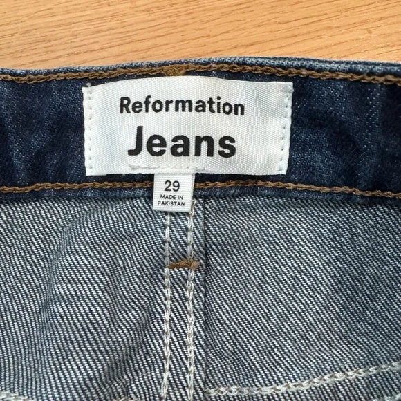Reformation Jeans mini skirt - Picture 2 of 3